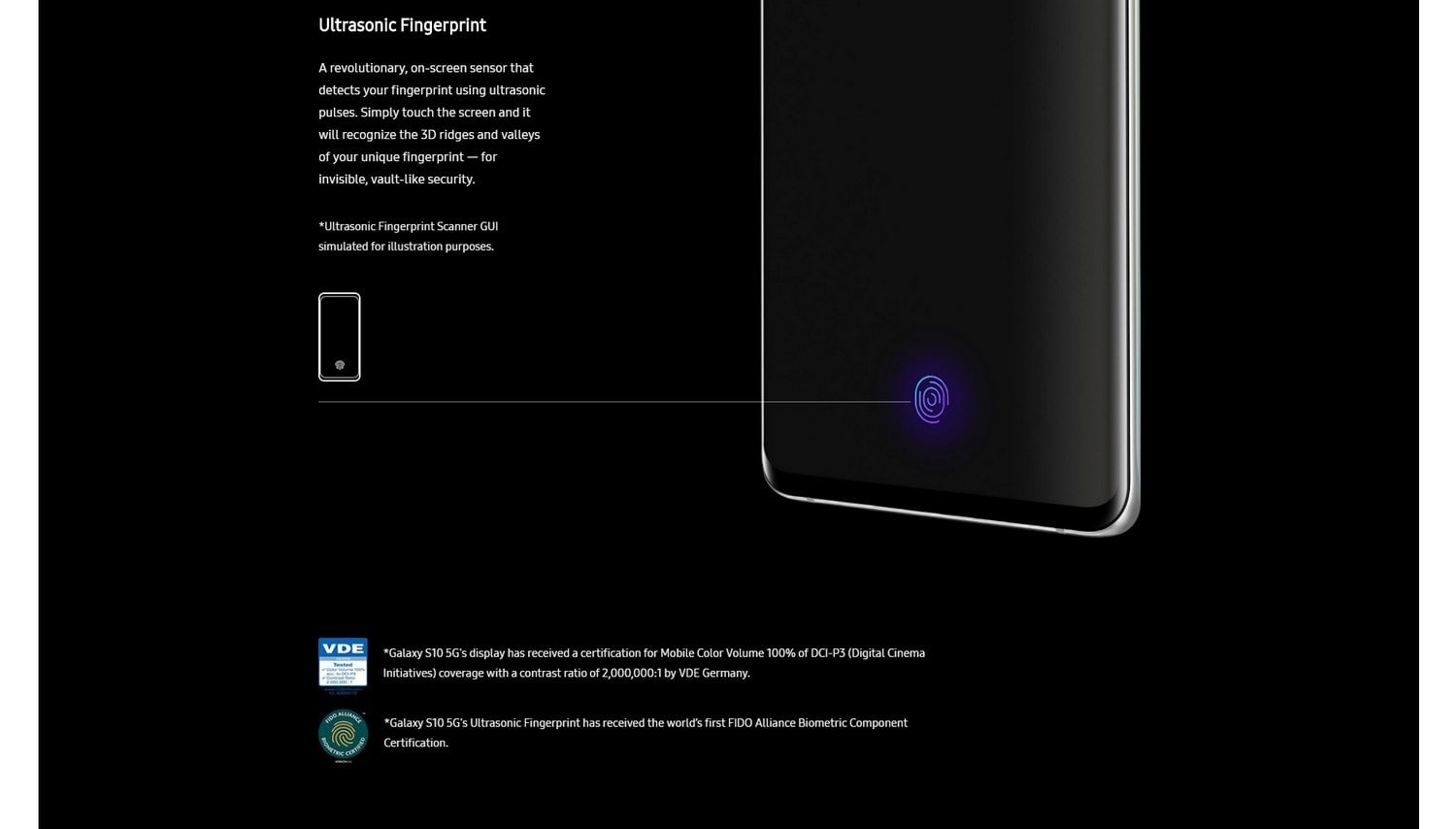 گوشی سامسونگ Galaxy S10 ظرفیت 128 گیگابایت مشکی