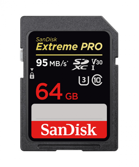 سن دیسک SDXC 64GB Extreme PRO