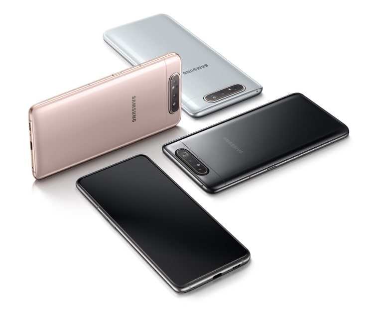 گوشی سامسونگ Galaxy A80 ظرفیت 128 گیگابایت مشکی
