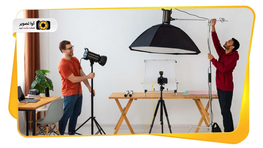 تجهیزات نورپردازی مناسب برای ساخت ویدیوهای یوتیوب و اینستاگرام (avatasvir.com)