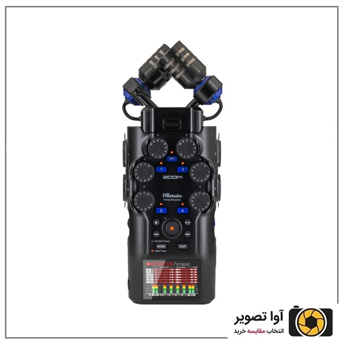 ركوردر صدا زوم Zoom H6 Studio
