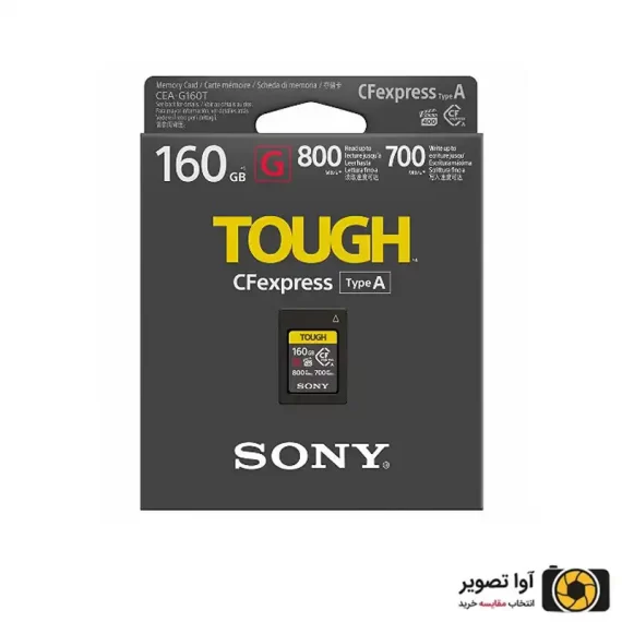 کارت حافظه سونی Sony 160GB CFexpress Type A TOUGH Memory Card